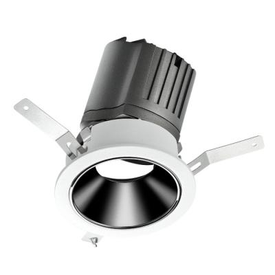 China 12W LED Floodlight CRI95 CRI97 COB LED Modern Flushmount Anti-Glare Ceiling Lamp Light Flush Mount Recessed Down LED Spot Lighting for sale