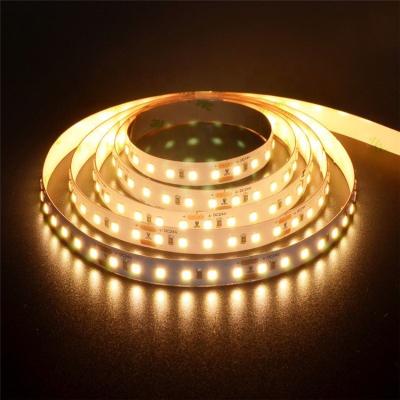 China Warehouse LED Under Cabinet Strip Light 12V 24V Smart Waterproof Strip Lights SMD 2835 Flexible Warm White LED Strip Lights for sale