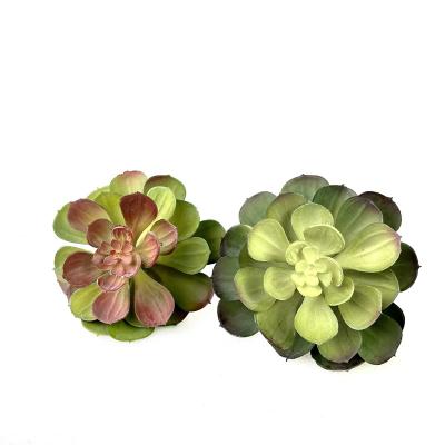 China Artificial Decoration Bonsai Succulent Cheap Home Office Decoration Small Artificial Plant In Paper Pulp Pot for sale