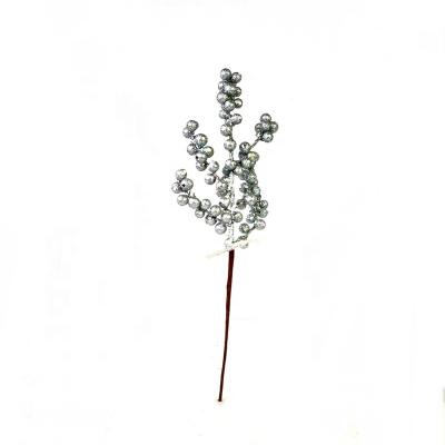 China Decoration Artificial Flower Berry Silver Berry Branches for sale