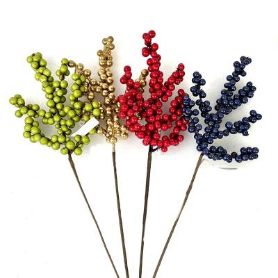 China Green flower is Berry Fortune Fruit Family Decoration factory direct sales simulation fruit red decoration for sale