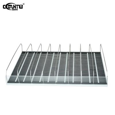 China Automatically Push Professional roller frame of supermarket freezer commercial freezer Roller shelf for sale