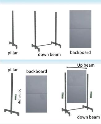 China 2022 Double Sides New Design Supermarket Shelf And Shelves Display Racks For Supermarket And Grocery Store for sale