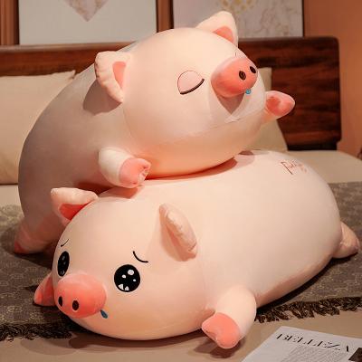 China Funny Cartoon Toy Pig Small and Big Cartoon Pig Pillow Cute Baby Big Pig Suitable for Adults and Children for sale