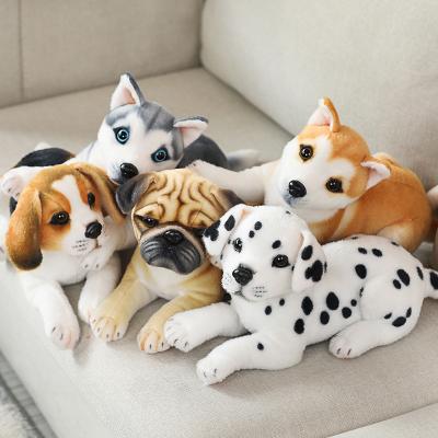 China Cartoon Toy Various Sizes Can Be Sampled Types Cute Simulation Puppy Plush Various Mascots Gift Souvenir Toys for sale