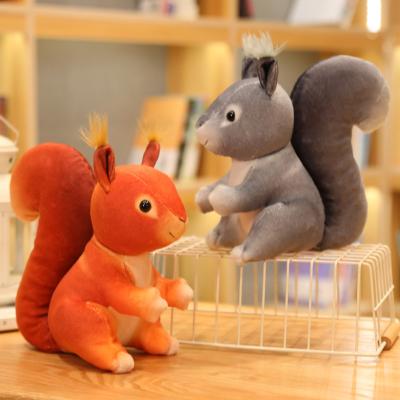 China Cartoon Toy Suitable for children of all ages and various types customized wholesale retail adult cute squirrel plush toys for sale