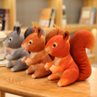 China Factory Direct Wholesale Retail Customized New Toy 2022 Various Types Squirrel Plush Cartoon Cute Toys for sale