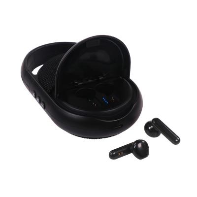 China 10 Meter 2022-in-1 Wireless Subwoofer 2 Portable Outdoor Wireless Speaker + Waterproof TWS Earbuds Mini Speaker for sale