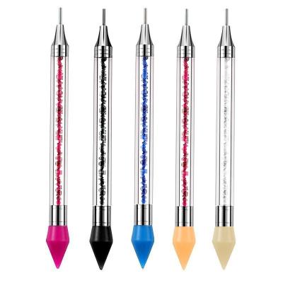 China NAIL Diamond Painting Cross Stitch Drill Pen Dot Embroidery Craft Tool,Nail Art Dotting Tools Pen for sale