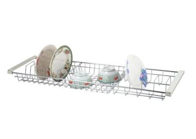 China Single Layer Kitchen Cupboard Baskets / Slide Out Baskets For Kitchen Cabinets for sale