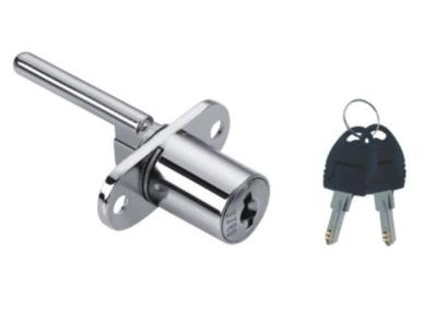 China Office Cabinet Door And Drawer Locks Zinc Alloy Material D18 * L22mm for sale