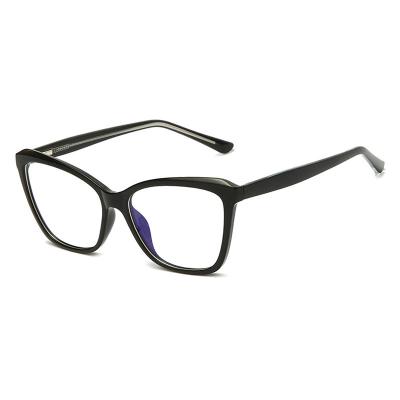 China Optical Frames Fashion TR90 Spring Hinge Custom Computer Glasses Blue Light Blocking Optical Frames Retro Glasses Glasses Frames for sale