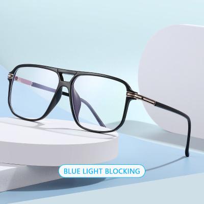 China Blue Light Blocking Eyeglasses Frames Big Computer Optical Glasses Frame Retro Glass Frames for sale