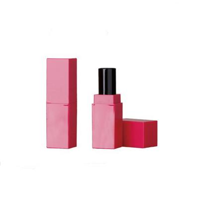 China New Classic Square Lipstick Tube Factory Custom Cosmetics Packaging Wholesale Bullet Lipstick Container Lip Balm Tube for sale