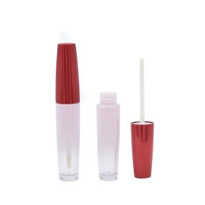 China Cosmetic Plastic Cosmetic Empty Lip Gloss Tube Wholesale round empty luxury make your own logo private label lip gloss tube for sale