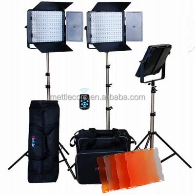 China VL-8196R LED Video Light Kits VL-8196 3 Light Kit for sale