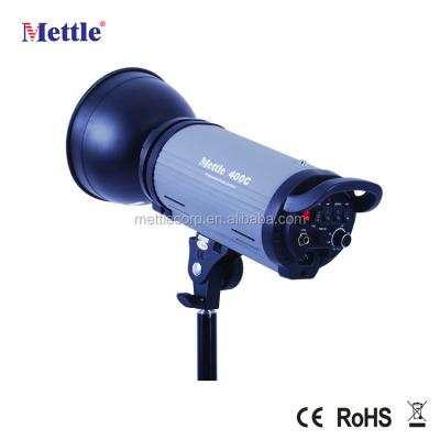 China 400W Concise and Practical Professional MT-400C Strobe Studio Light 136X127X320mm for sale