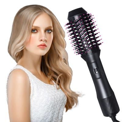 China Ionic Professional Fashion 3 in 1 Hair Dryer and Volumizing Brush One Step Hair Dryer and Electric Hot Airbrush for sale