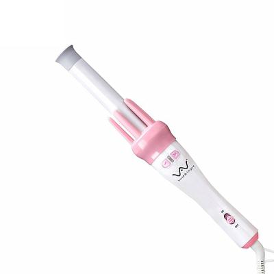 China Professional Electric Automatic Hair Curlers Automatic Rotating Curling Iron Magic Wand Hair Curler Automatic Hair Curlers for sale