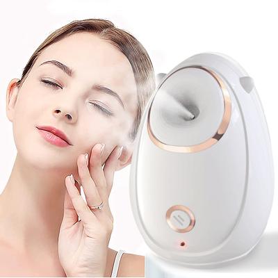 China Handy Adjustable Ionic Vanity Body Nano Thermal Nebulizer Face Cream Moisturizer Moisturizing Skin Care Facial Steamer for sale