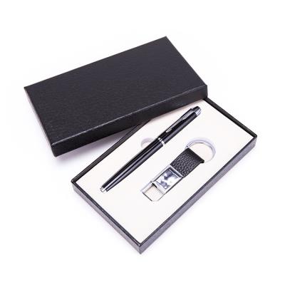 China Customized Eco-Frendly Premium Business Gifts Sets Luxury Custom Corporate Promotional Items With Logo Pen Keychain Gift Box Set Men Women for sale