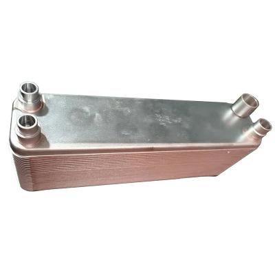 China Easy to maintain High efficiency customized stainless steel Refrigerant brazed plate heat exchanger for industrial for sale