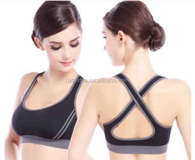 China New Pattern Sports Plain Sexy Push Up Mate Nice Panty Antibacterial Bra for sale