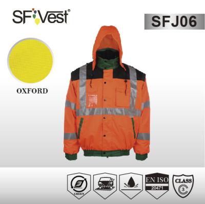 China Motorcycle high visible clothing Reflective Safety Jackets for construction EN ISO 20471 for sale