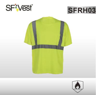 China Fashion work wear 5cm width FR reflective tapes Flame Resistant Clothing EN 1149 NFPA 70E ASTM F1506 for sale