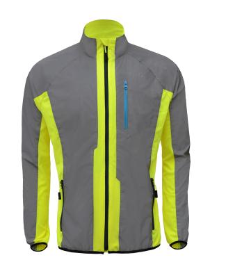 China Men Reflective Cycling Clothing , Hi-viz motorcycle safety vest  jersey clothing for sale