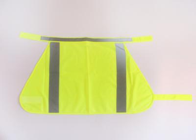 China Orange or lime Reflective tape velcro fasten strong Pet Safety Vest for dog security for sale