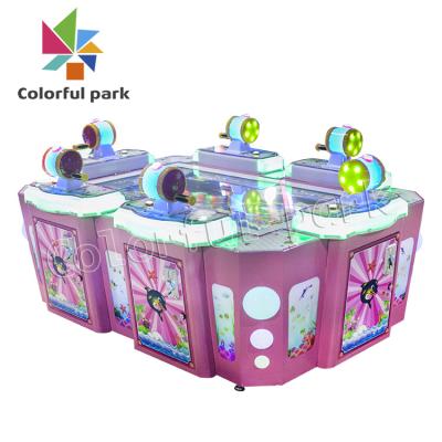 China Hot Selling Indoor Automatic Arcade Fishing Game Entertainment Children 6 Person Video Lottery Game Fishing Machine à venda