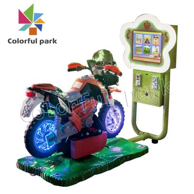 Cina 3D Interactive Entertainment Games For Kids Automatic Electric Motorcycle Car Ponys Rocking Machine Rocking Horse in vendita