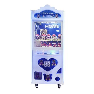 China Entertainment Take Me Home Personalized Custom Coin Pusher Game Machine Japan Claw Machine for sale