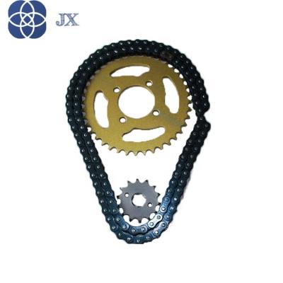 China Motorcycle Parts Top Quality Brazil High Performance POP 100 Motorcycle Chain Sprocket Kit for sale