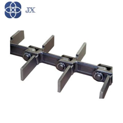 China Machinery Parts T200 Forging Scraper Chain With Bar Attachment for sale