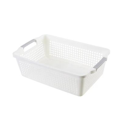 China Nordic Style Direct Sales Rack Kitchen Dish Holders Vegetable Drain Basket Box Storage Baskets Set for sale