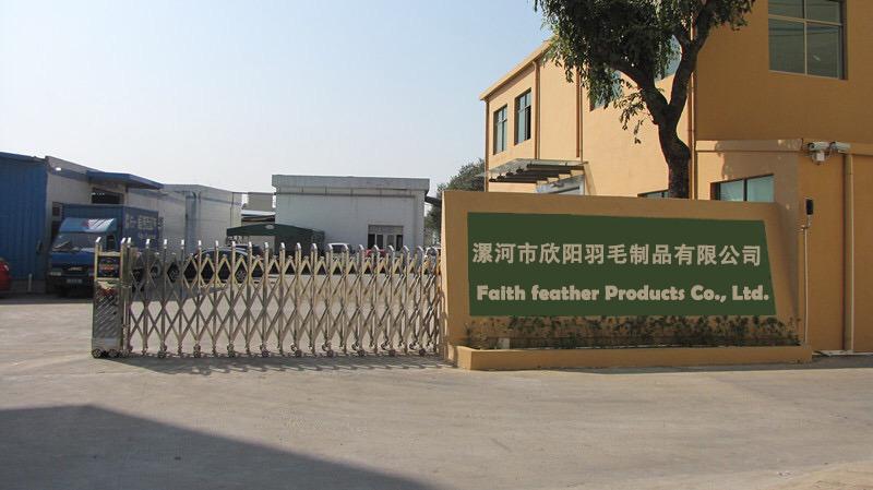 Verified China supplier - Luohe Xinyang Feather Product Co., Ltd.