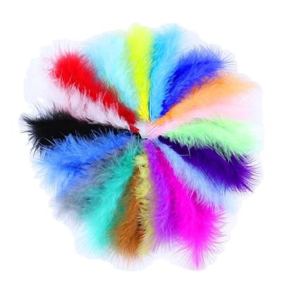 China Turkey Feather Wholesale Colorful Turkey Feather Crafts DIY for sale