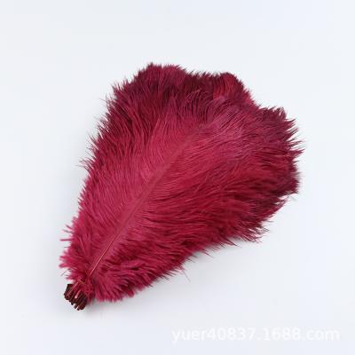 China Party China Wholesale 40-45cm Orange Ostrich Feathers Feather For For Wedding Centerpiece Decoration for sale