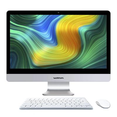 China Wholesale 21.5 Port USB Desktop Computer USB Port i3 i5 4G 128G Barebone 23.6 Inch Monoblock All In One PC for sale