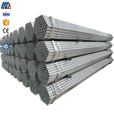 China Structure Pipe ASTM A36 Galvanized Steel Pipe / Hot Dipped Galvanized Round Steel Pipe for sale