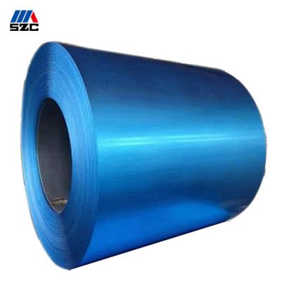 China Use Structural Sheet Raw Materials Prepainted Aluzinc Galvanized Steel Color Coated Galvalume Steel Coil For Construction Application for sale