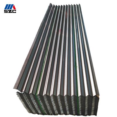 China Construction Best Corrugated Galvanized Roofing Sheet For Roller Shutter , SGCC Grade Zinc Galvanized Steel Corrugated Sheet for sale