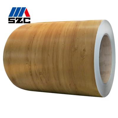 China Wholesale flange plate ppgi aluminum coil/wood prepainted galvanized steel coil/color coated brushed aluminum coil for sale