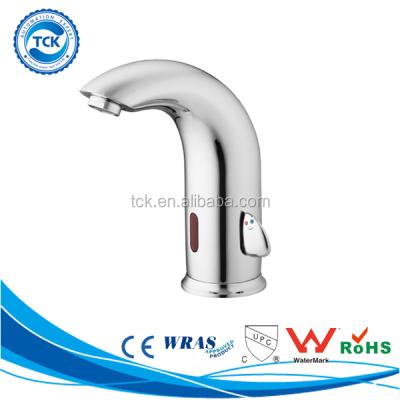 China High End Automatic Electric Faucets Water Tap TCK Brand Sink Faucet Mixer Porcelain for sale