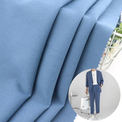 China 280gsm Stretch Polyester / Spandex 4 Way Woven Stretch Twill Fabric For Blazer / Suit for sale