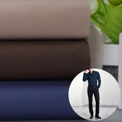 China Breathable Cotton Woven Tencel Poplin Shirting Imitation Fabric 100% Cotton Casement Fabric for sale