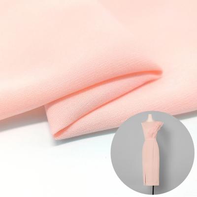 China 100% Opaque Imitation Stain Cotton Chiffon Fabric Breathable Polyester Linen Fabric For Women's Dress Clothing for sale