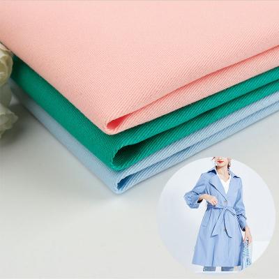 China 230-240gsm Thick Woven COTTON TWILL STRETCH Fabric Casual Jacket Pants Work Coverall Fabric for sale